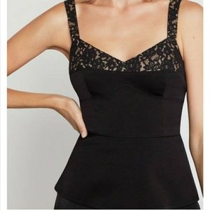 NWT BCBG peplum top
